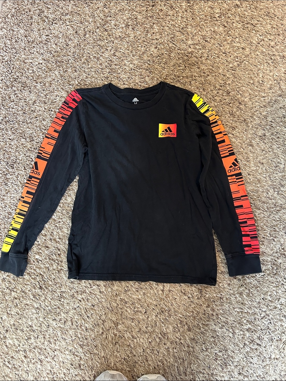 Adidas long sleeve black tee.